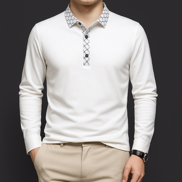 Monogram Crest Luxe Polo T-Shirt