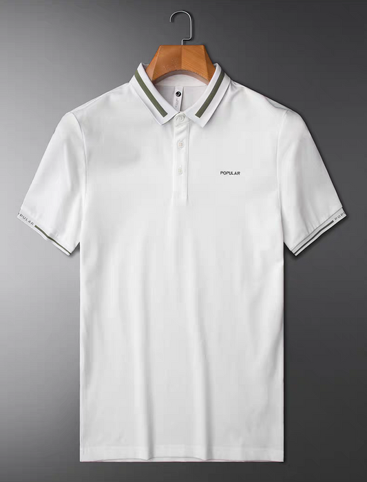 Minimal Axis Collar Polo T-Shirt